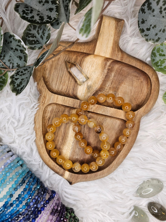 High Quality Golden Healer 8mm Bead Bracelet - MAS1016