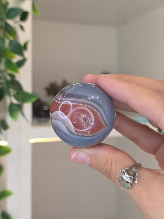 Swazi Agate Sphere from Mozambique - 30