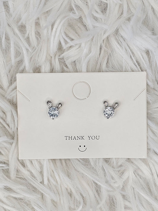 S925 Silver Topaz Earrings - MAS0886