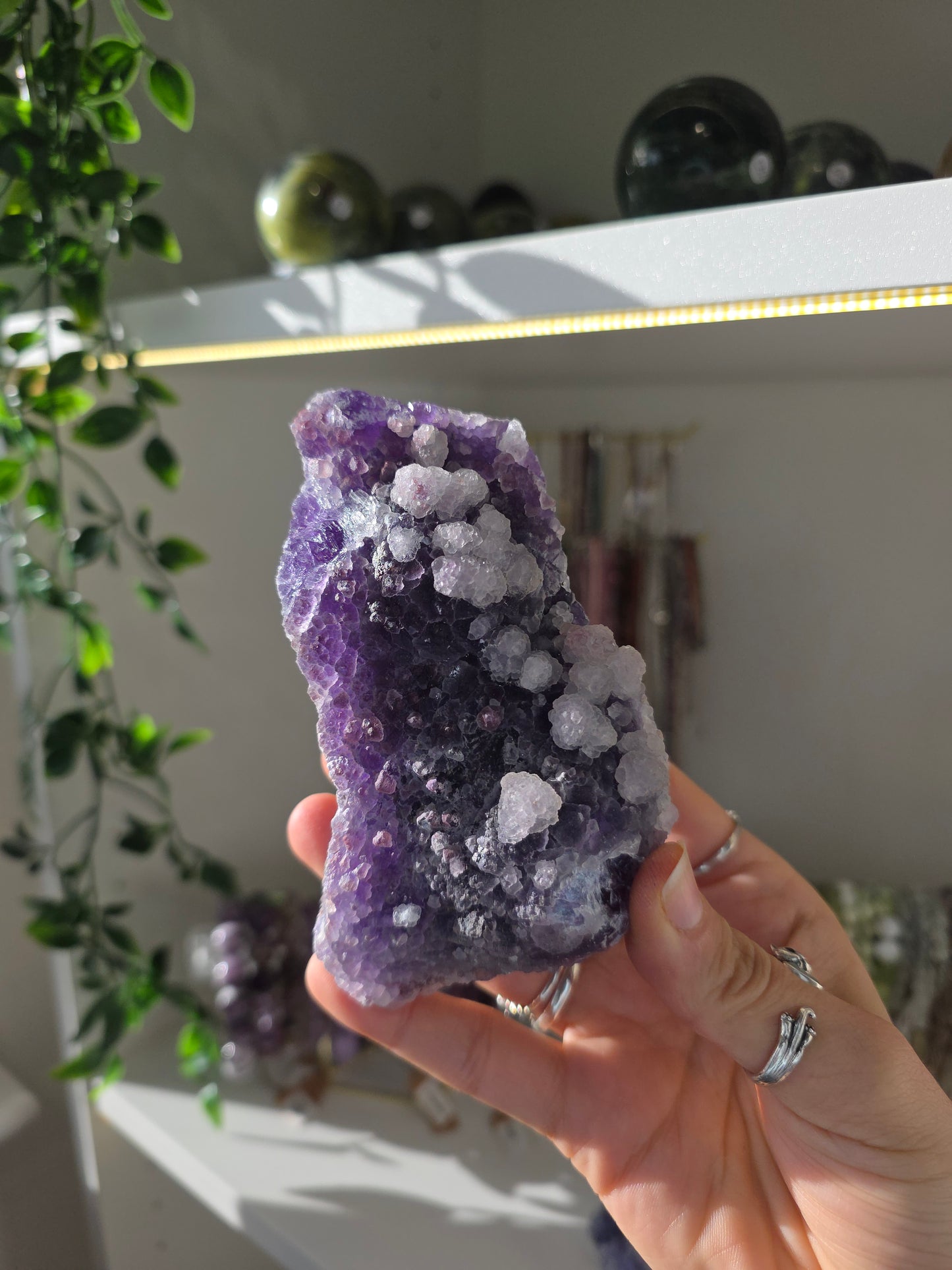 Botryoidal Fluorite from Weishan, Yunnan Province, China A