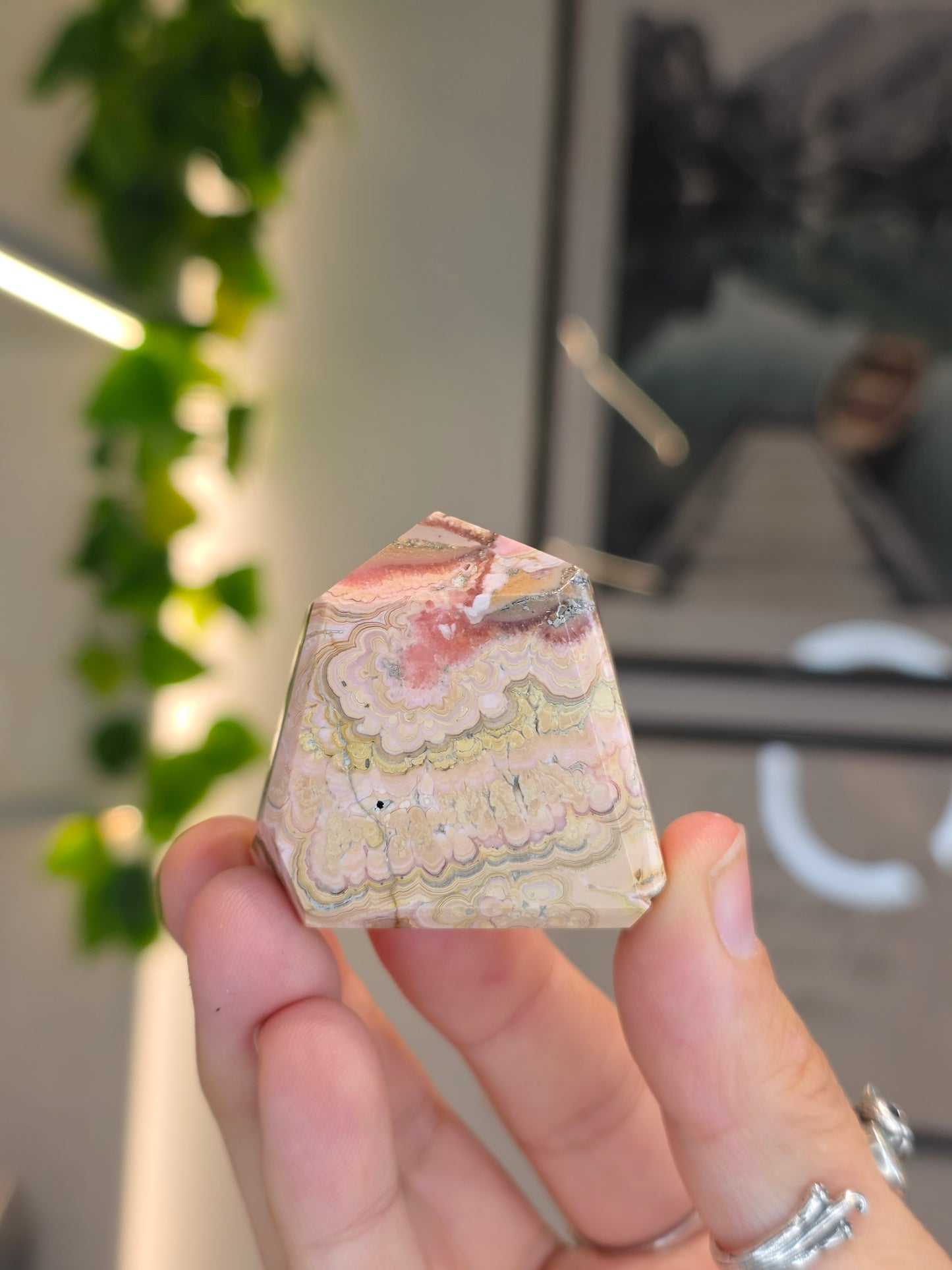 Peruvian Rhodochrosite Freeform - H