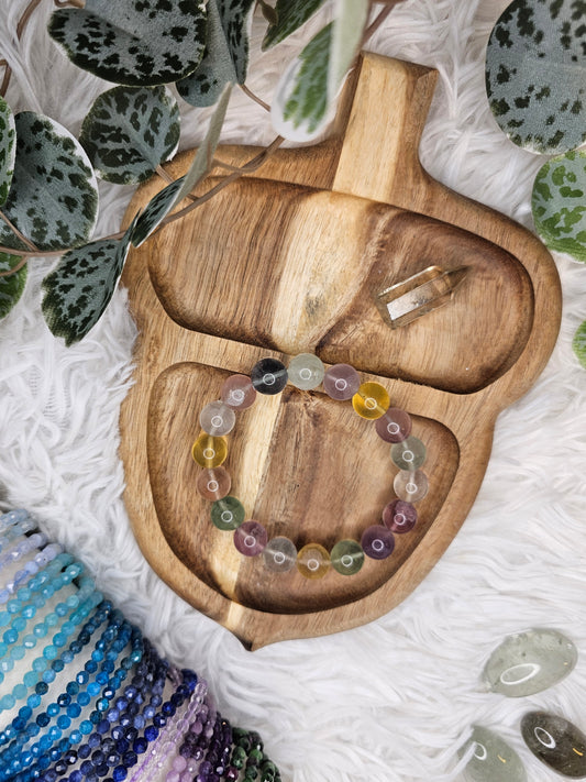 Candy Fluorite 10mm Bracelet - MAS1029