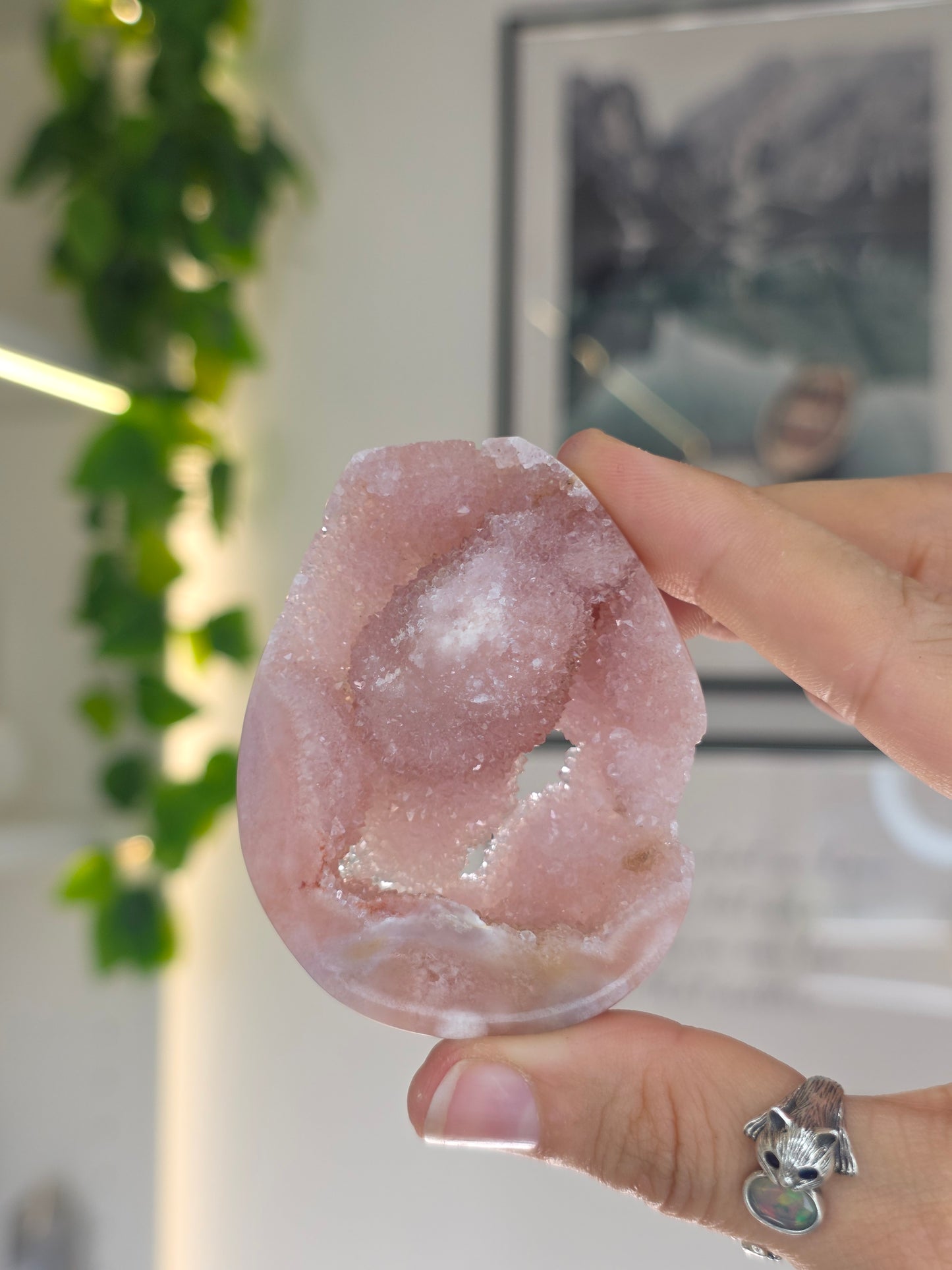 High Grade Madagascan Pink Amethyst Freeform - D