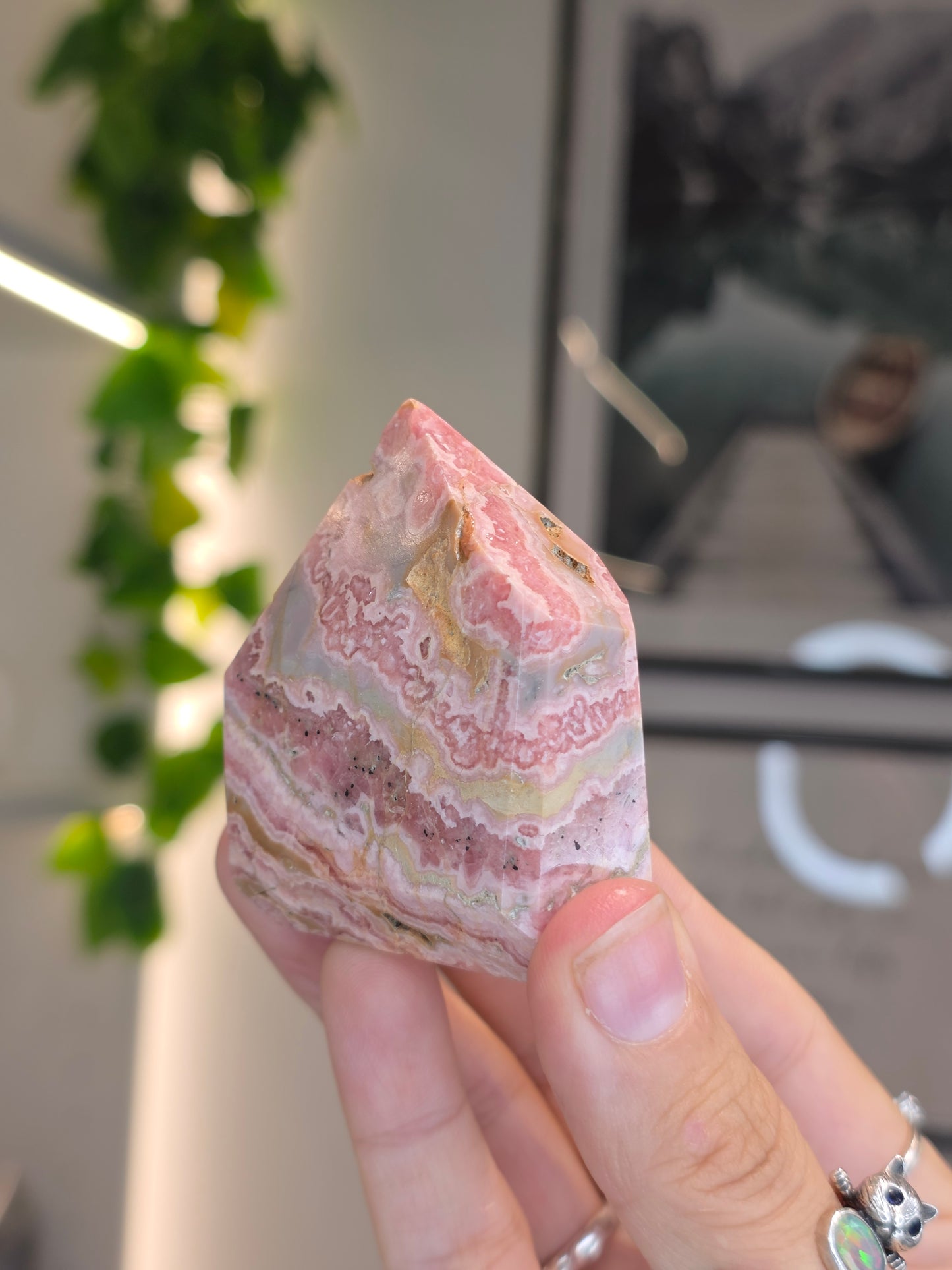 Peruvian Rhodochrosite Freeform - D