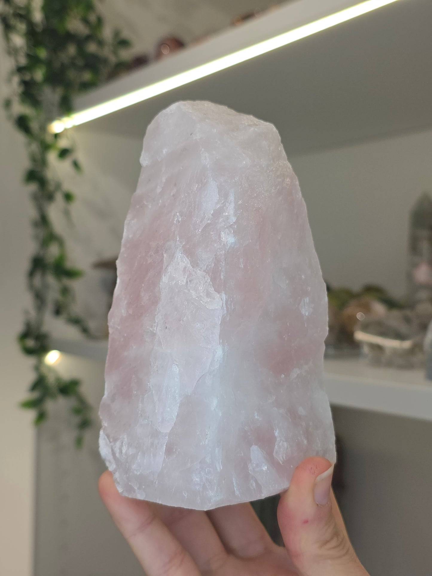 Raw Rose Quartz Chunk