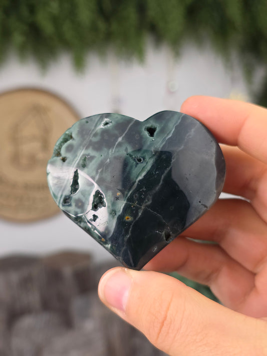 Ocean Jasper Hearts