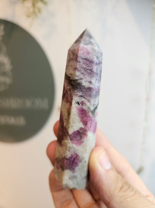 Plum Tourmaline Tower - MAS0906