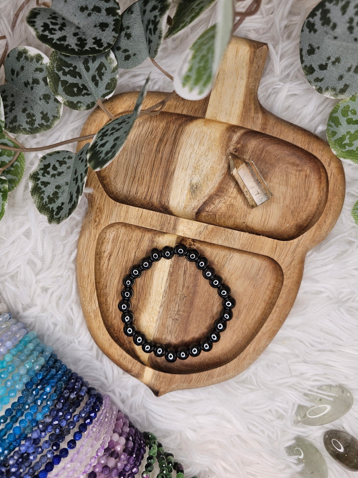 Hematite 8mm Bracelet - MAS0987