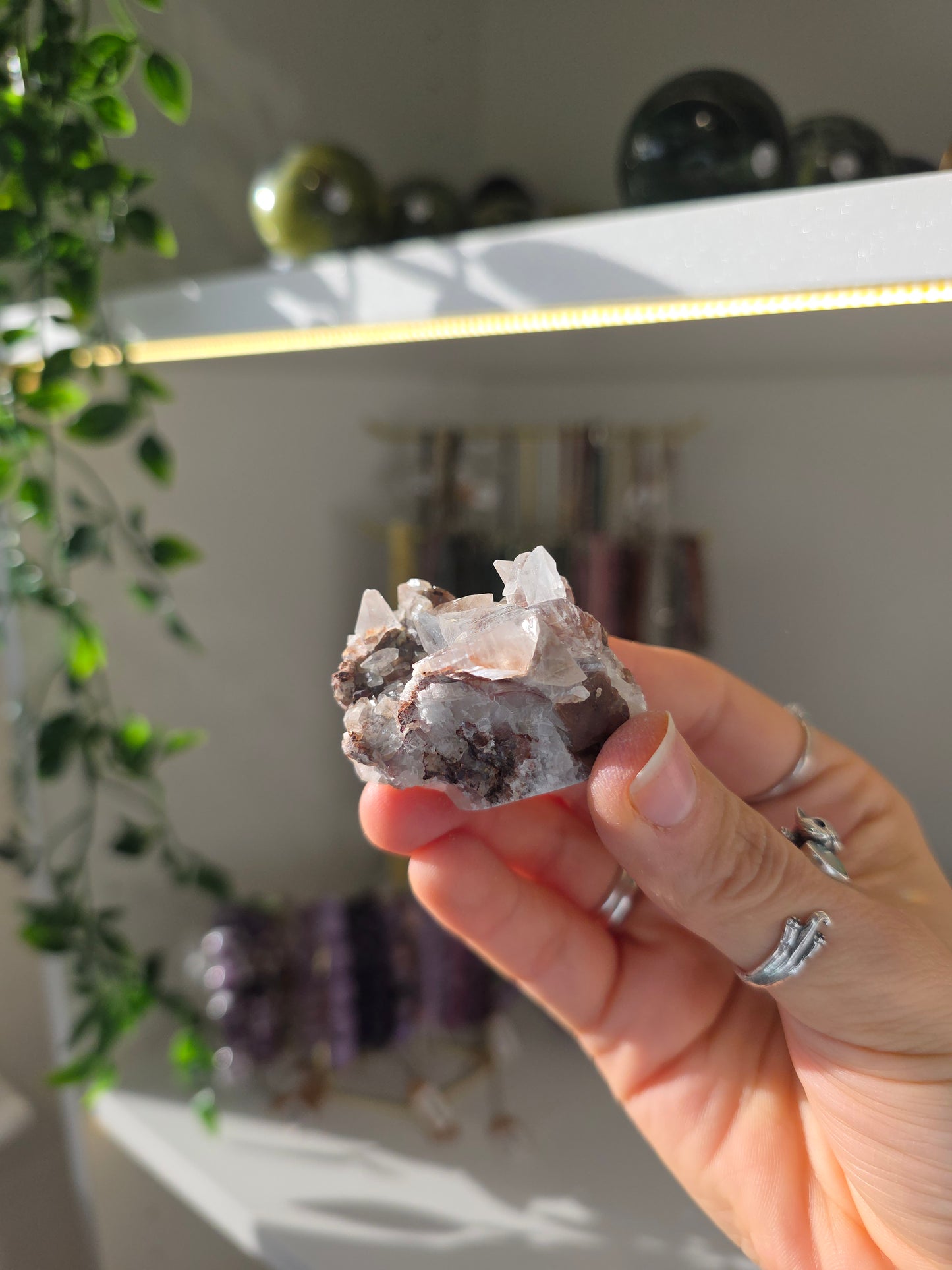 Chocolate Tooth Calcite from Daye, Hubei Province, China D