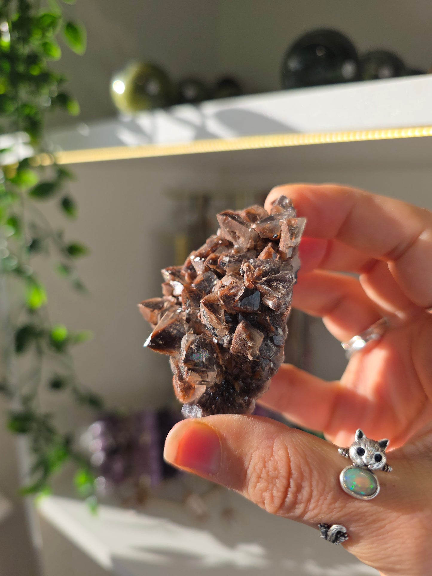 Chocolate Calcite from Daye, Hubei Province, China A