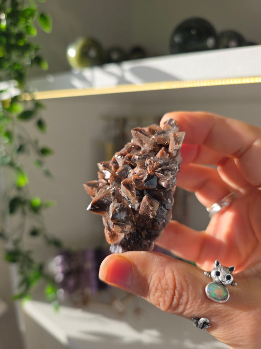 Chocolate Calcite from Daye, Hubei Province, China A