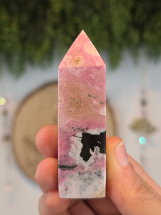 Peruvian Rhodonite Tower C