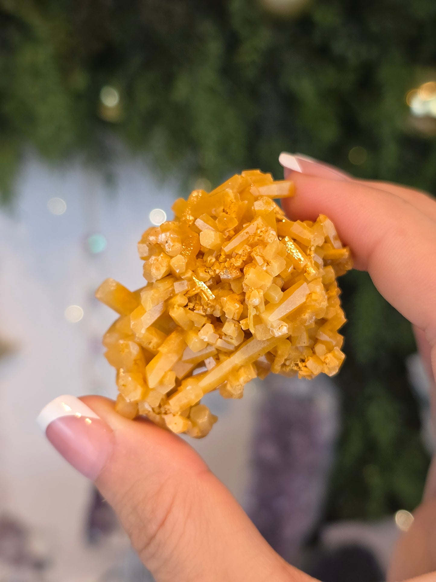 Birds Nest Calcite from Hunan, China - MAS6059