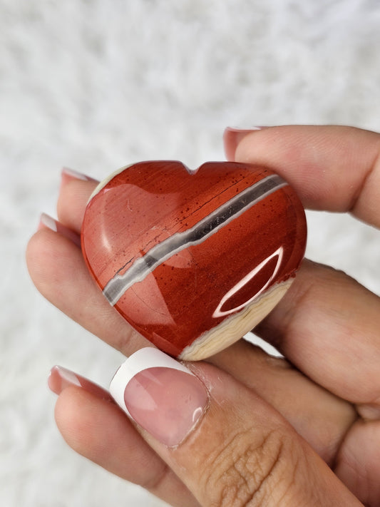 Red Jasper Heart - MAS0791