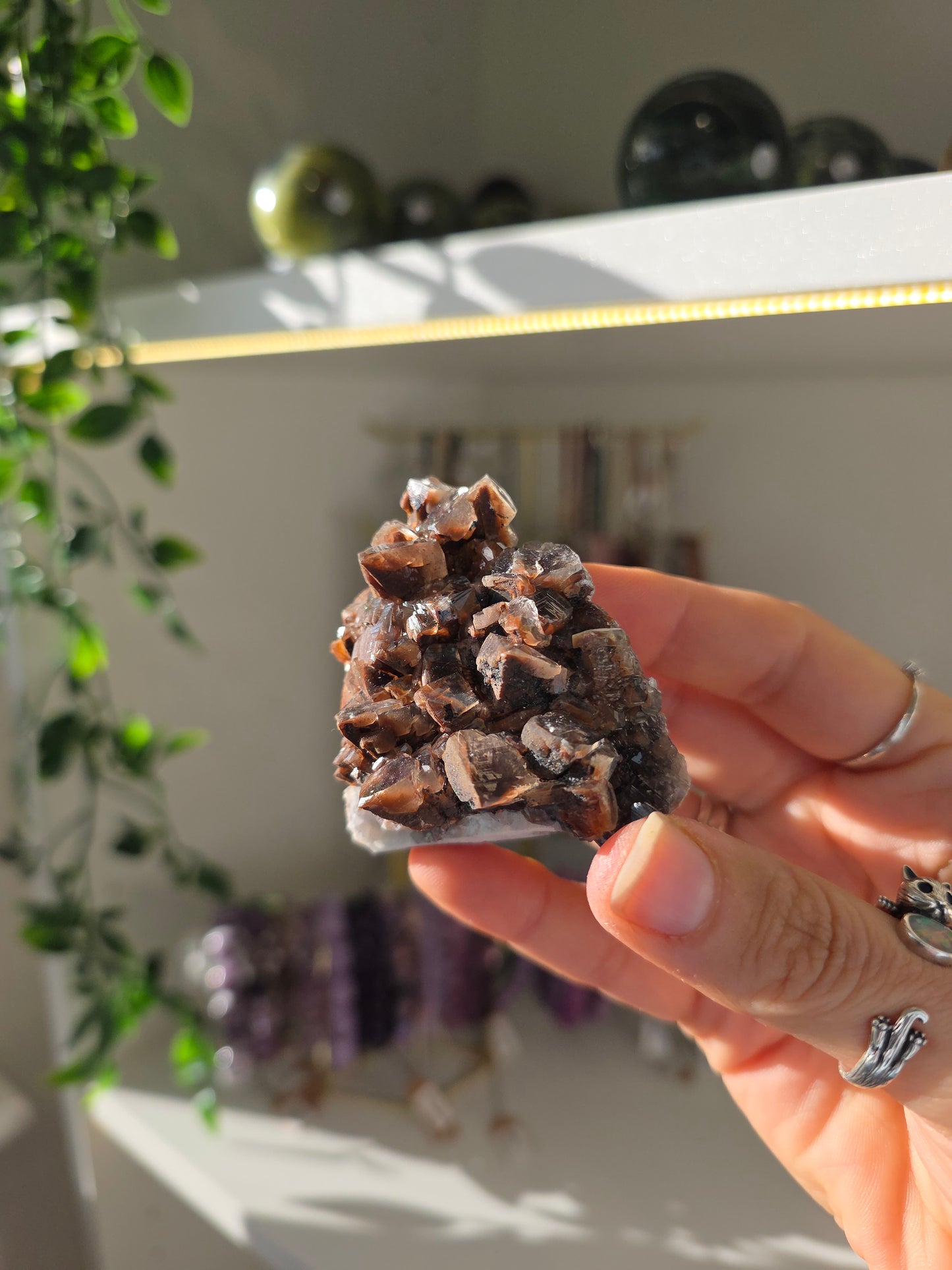 Chocolate Calcite from Daye, Hubei Province, China A