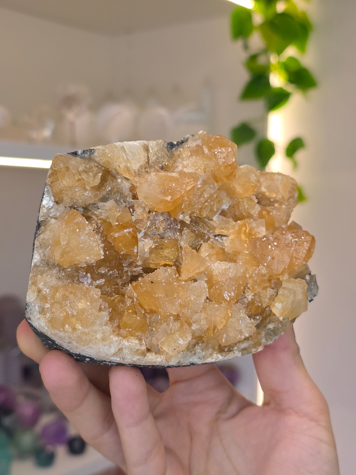 Honey Calcite (K) from Madhya Pradesh India