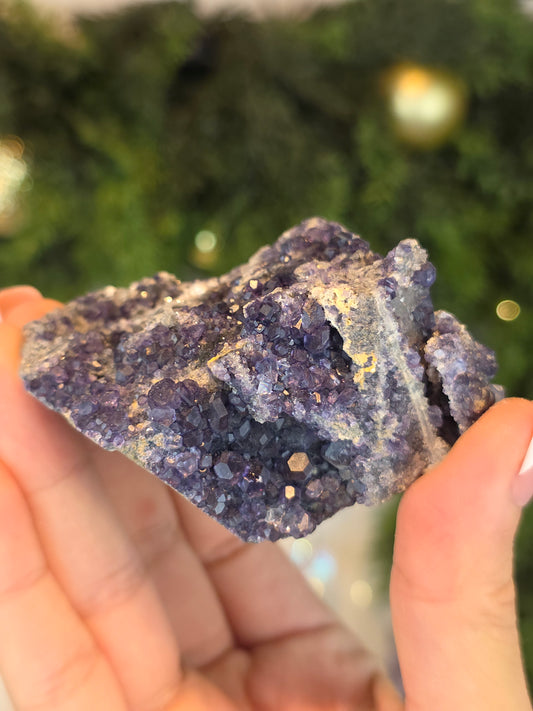 Blue Tanzinite Fluorite from Fuijian, China - MAS6078