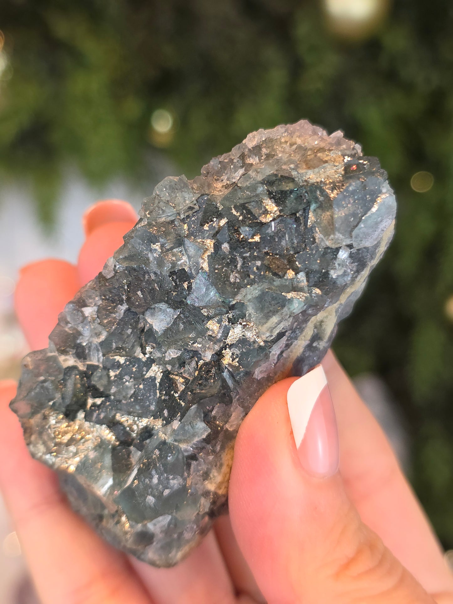 Daylight Fluorite from Nigeria - MAS6080
