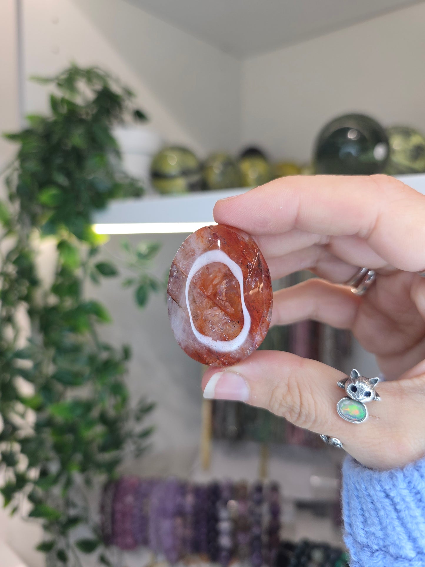 Fire Quartz Palms