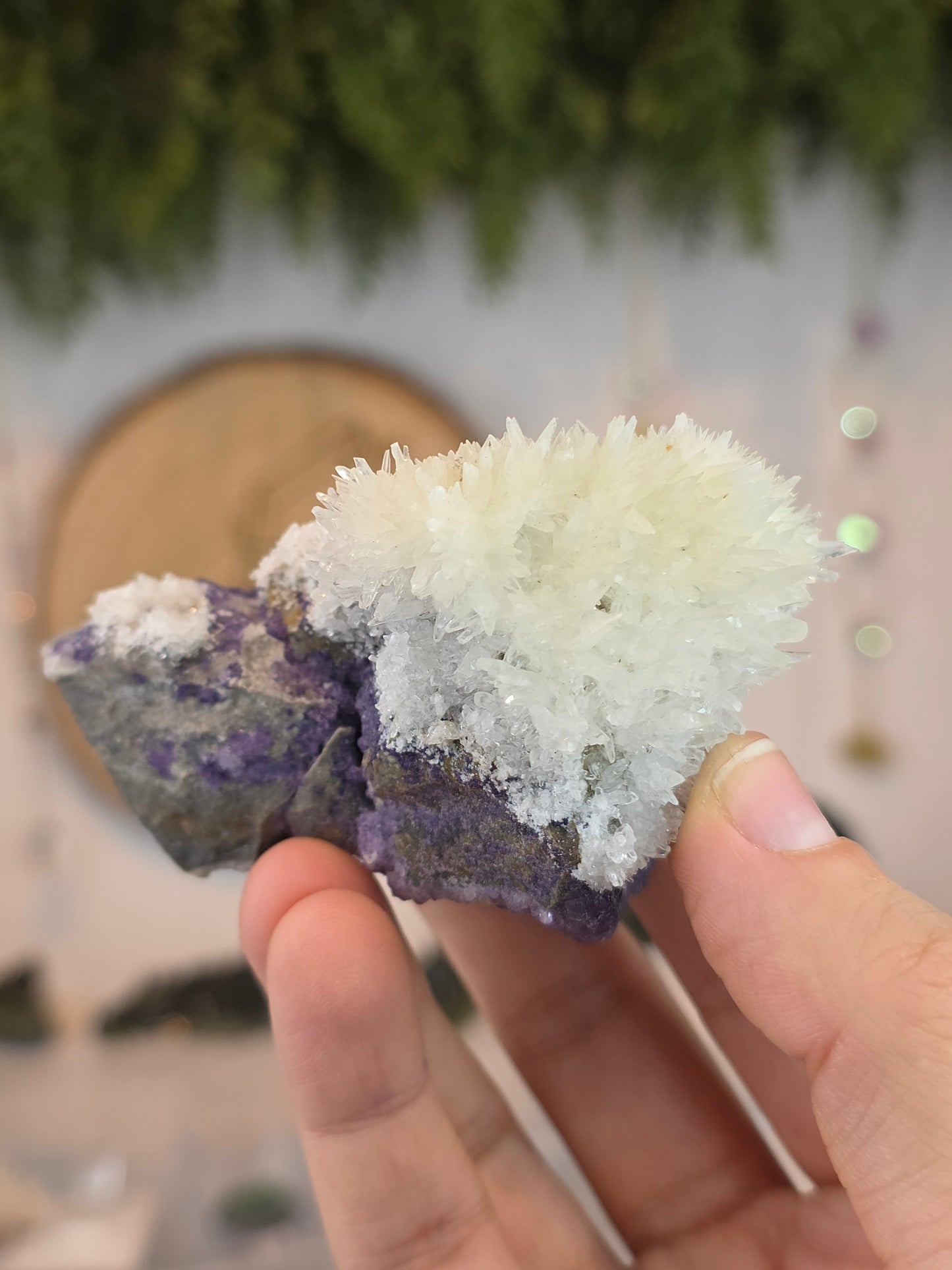 White Aragonite from Guizhou, China
