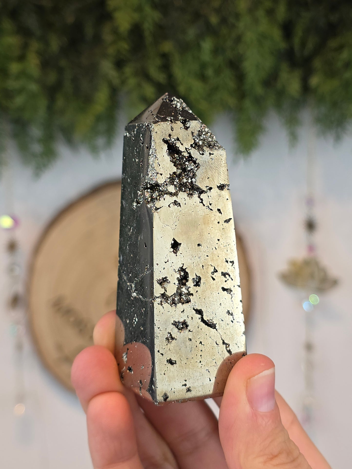 Peruvian Pyrite Obelisk B