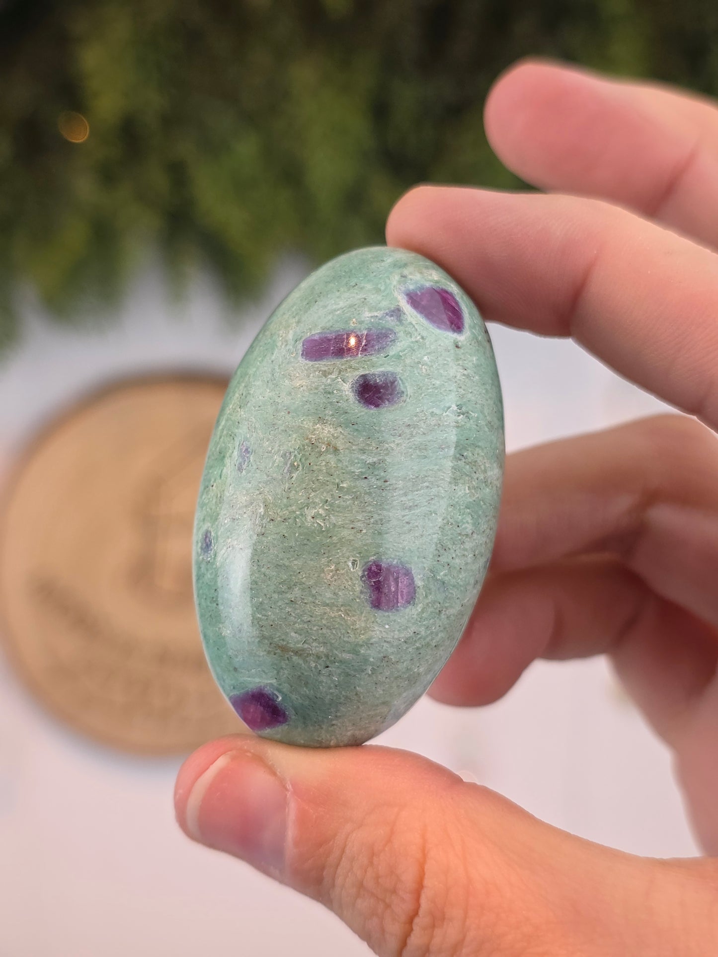 Ruby Fuchsite Shivas