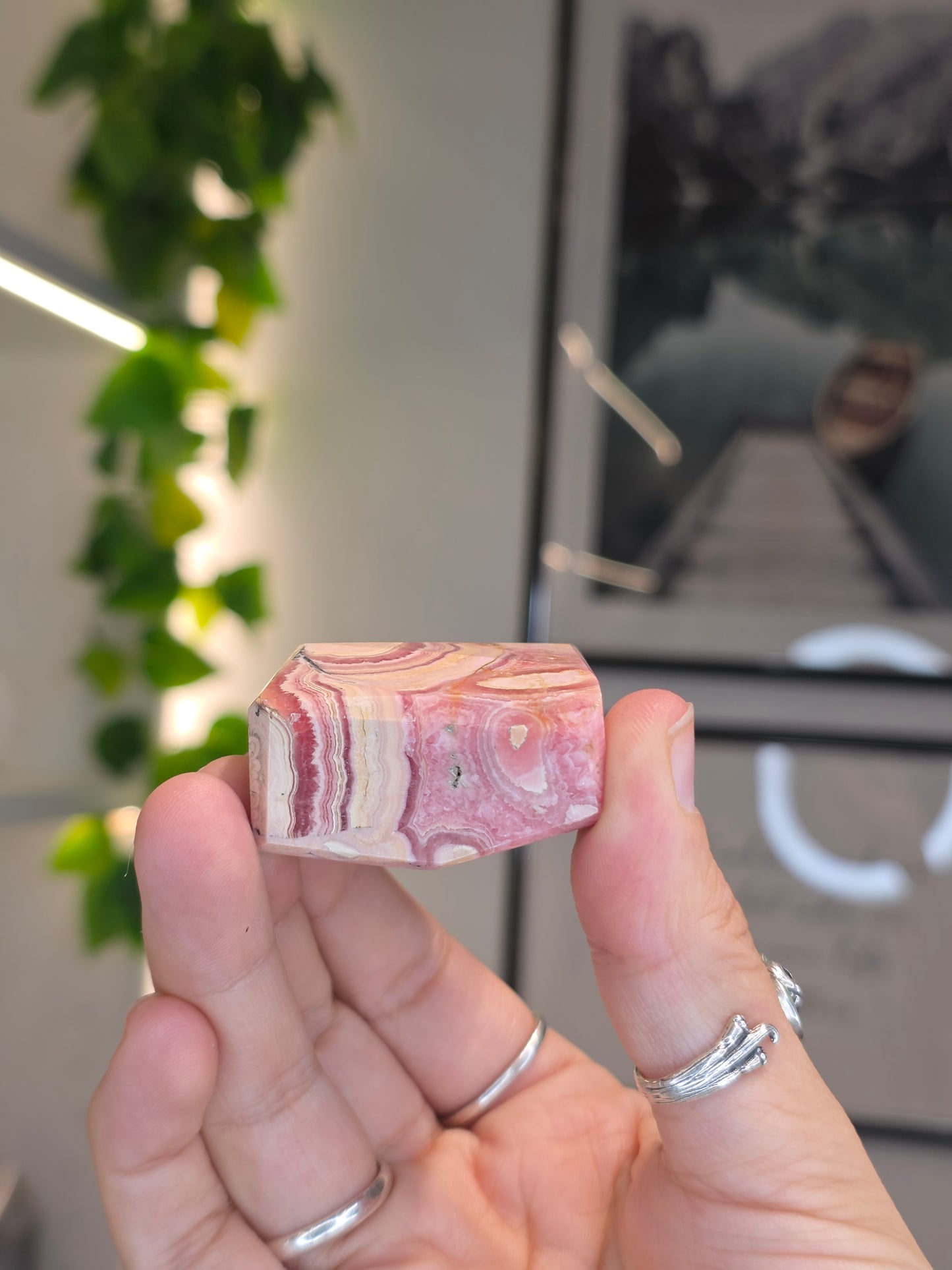 Peruvian Rhodochrosite Freeform - F