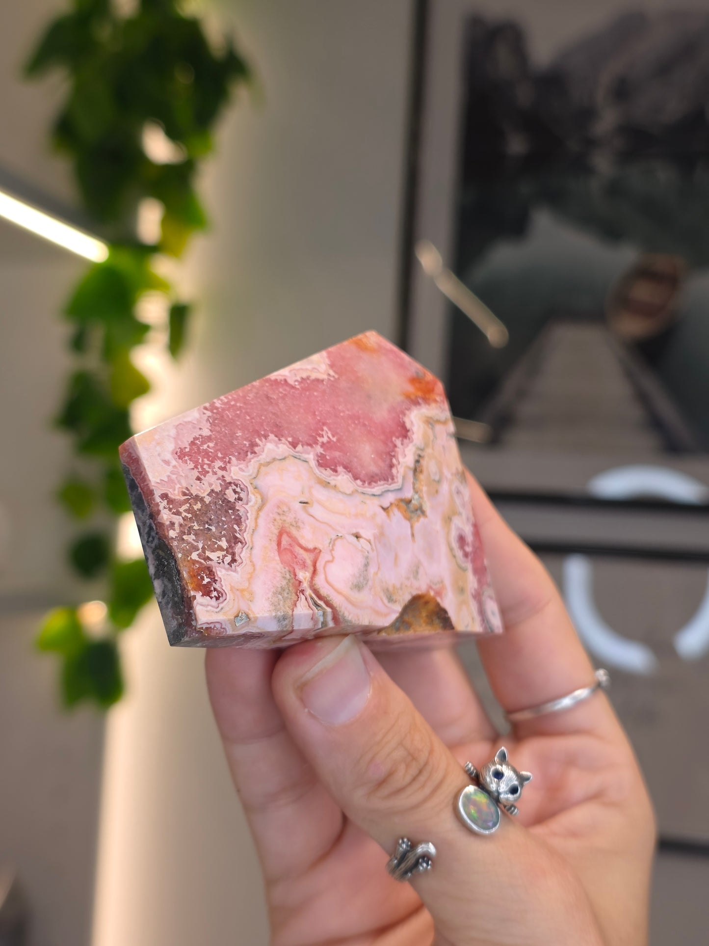 Peruvian Rhodochrosite Freeform - A