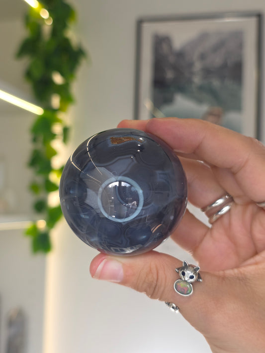 Swazi Agate Sphere from Mozambique - B60