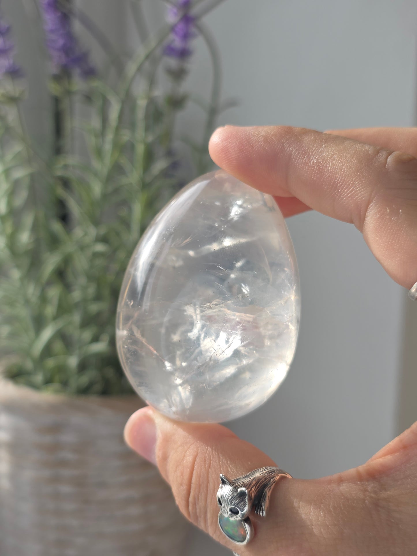 Girasol Quartz Egg - B
