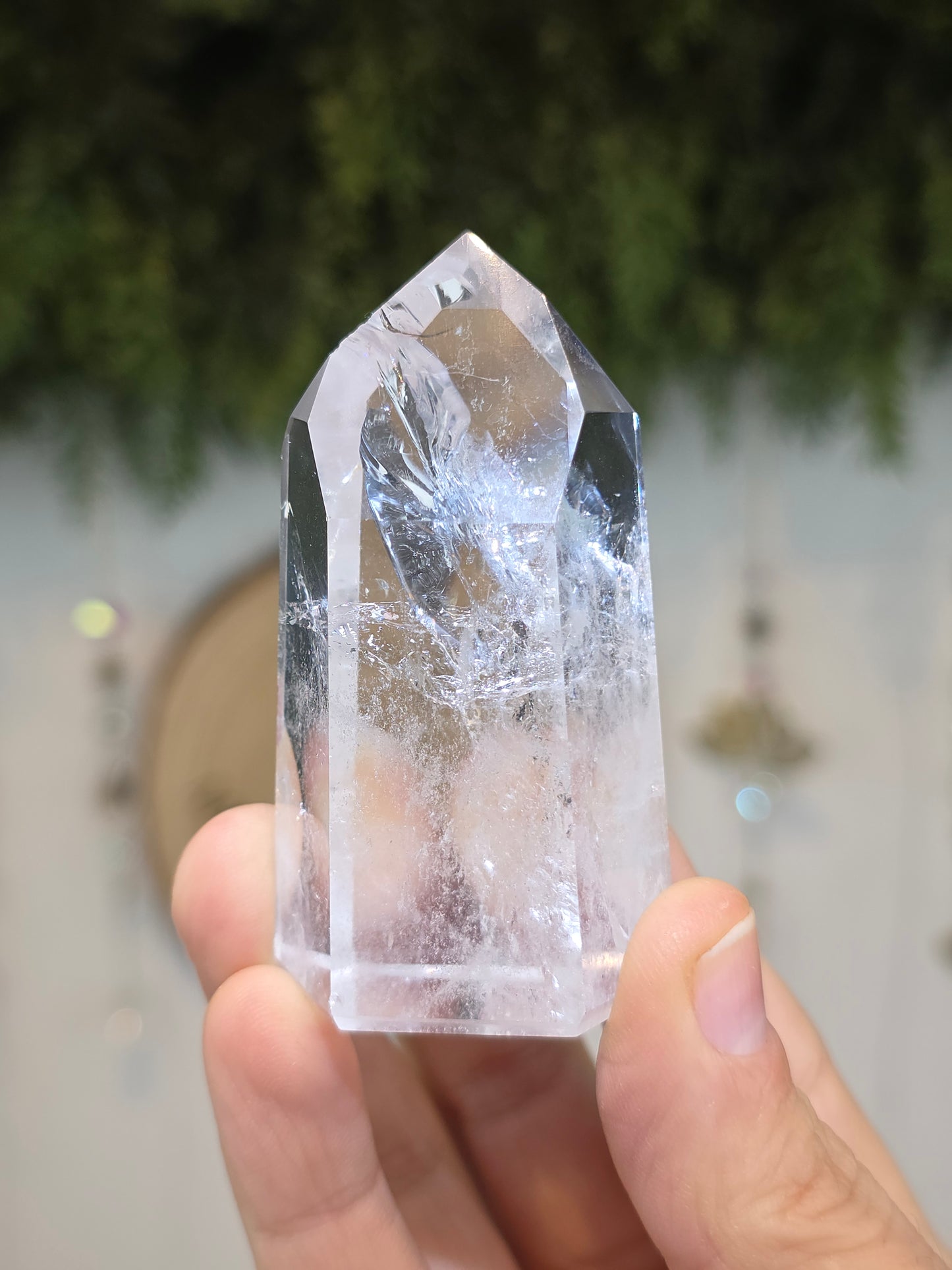 Brazilian Lemurian Quartz Tower E