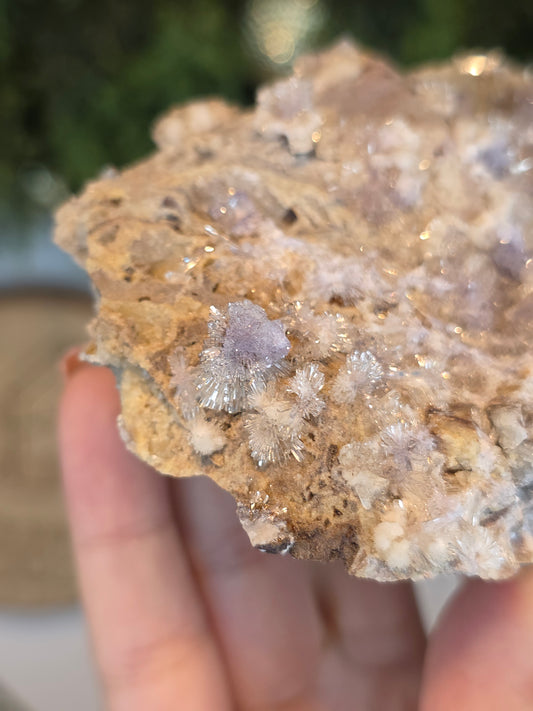 UV reactive Creedite with Fluorite from the Dachang Mine, Guizhou, China - MAS6119