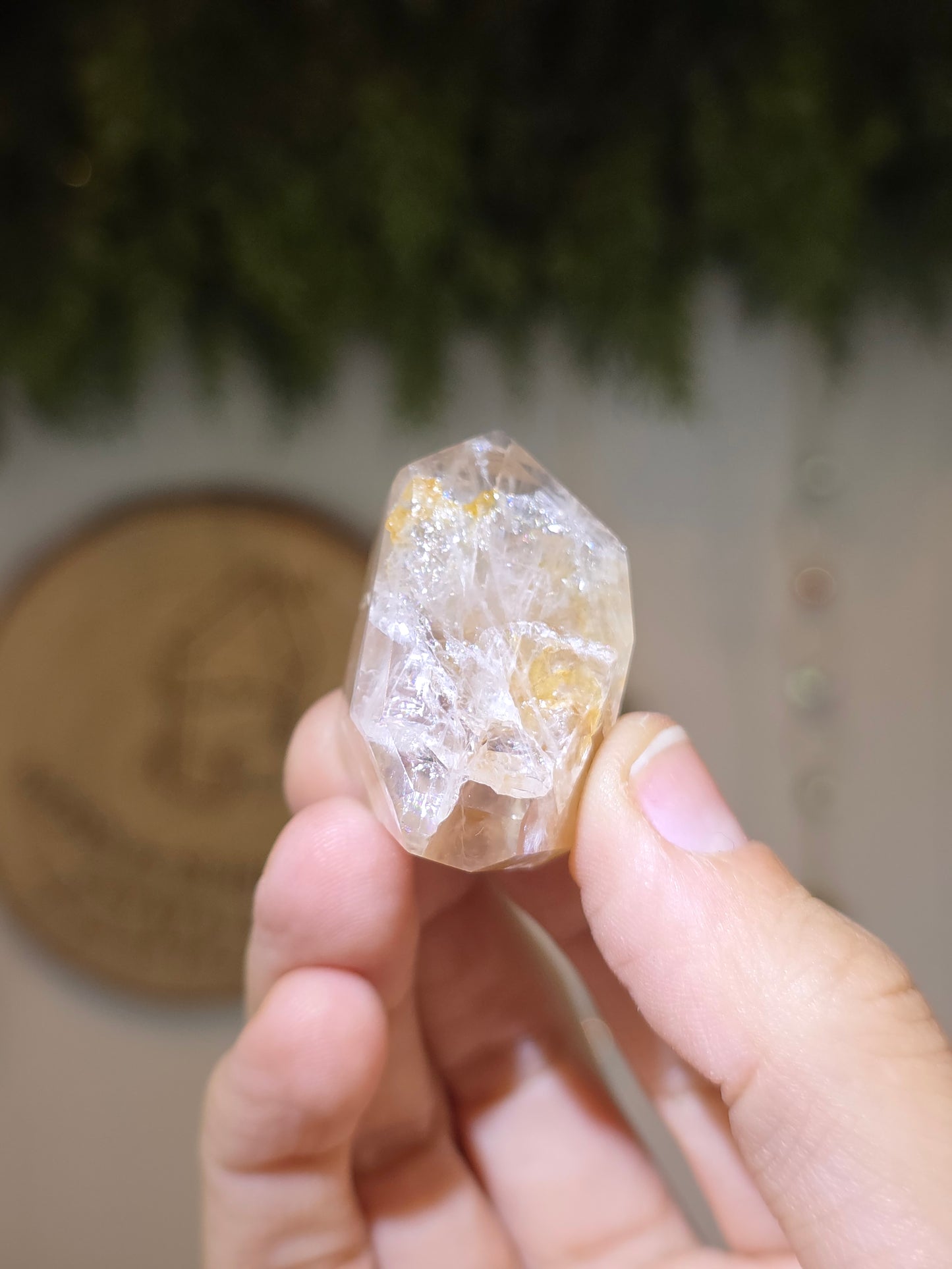 Rose Quartz with Golden Healer Freeform B