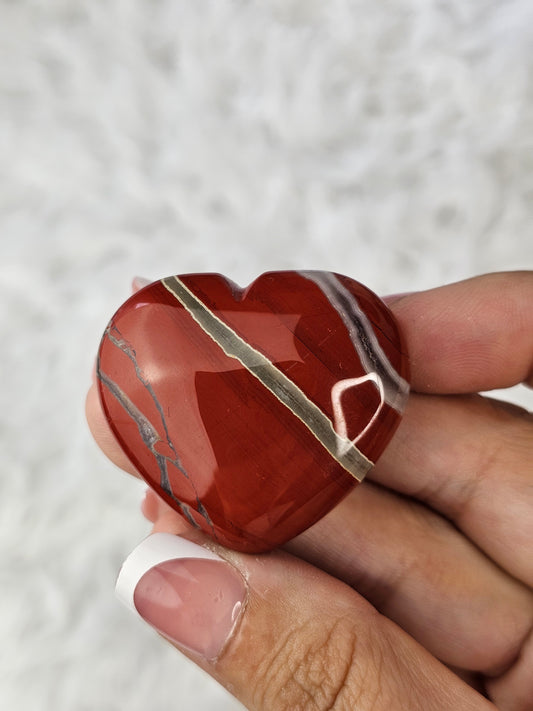 Red Jasper Heart - MAS0790