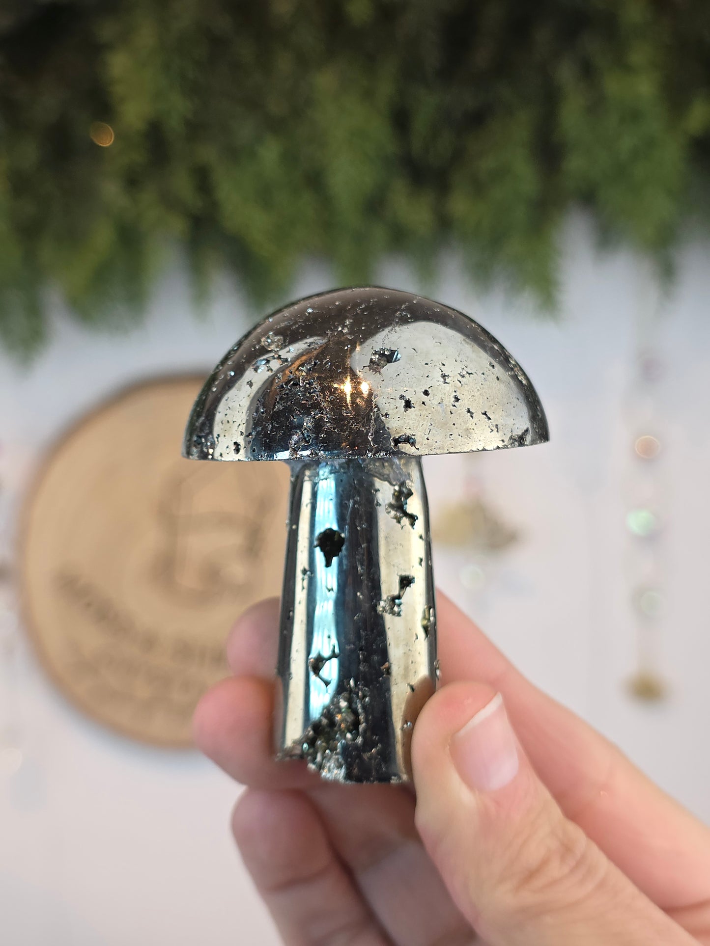 Peruvian Pyrite Mushroom