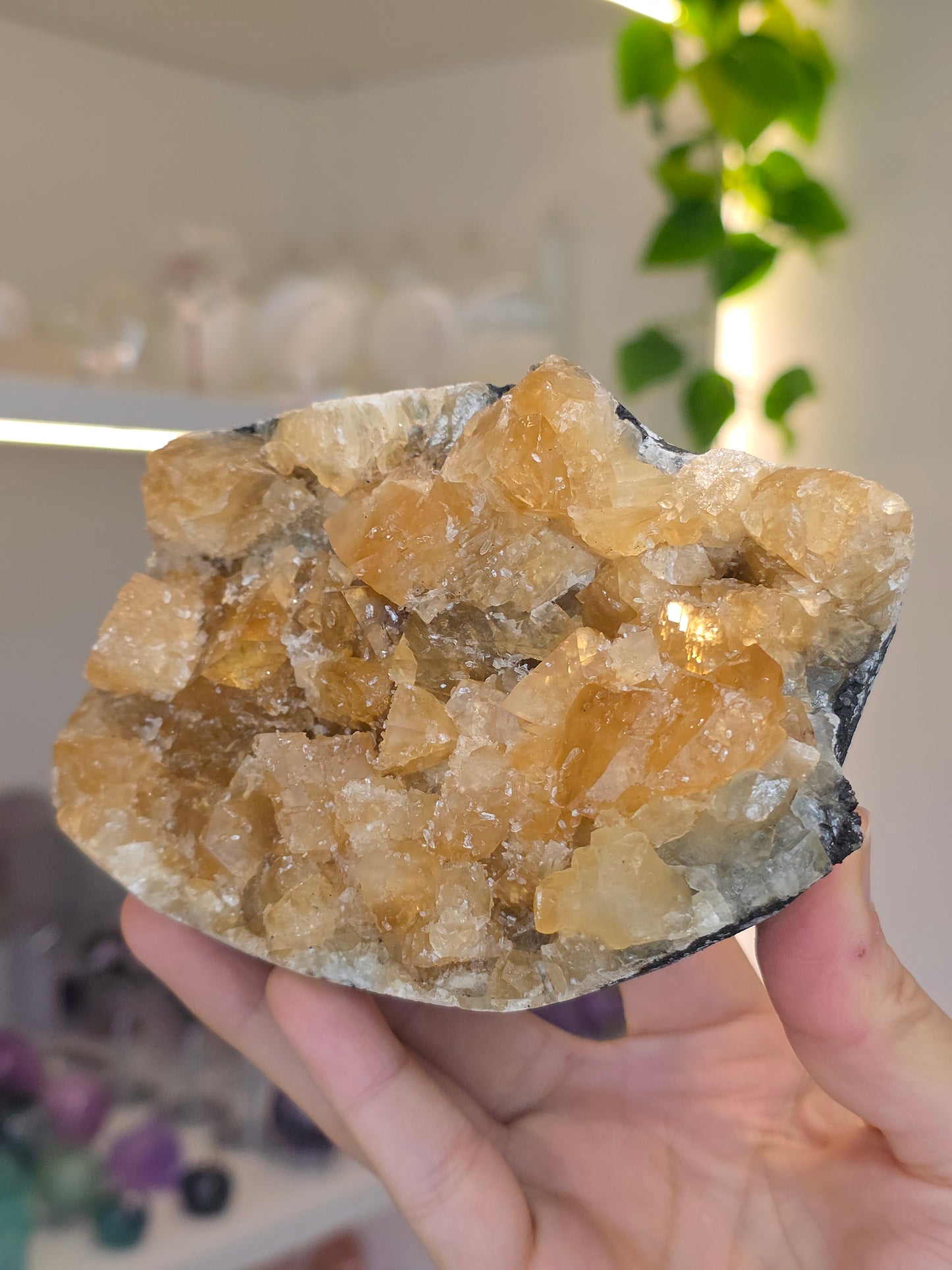 Honey Calcite (K) from Madhya Pradesh India
