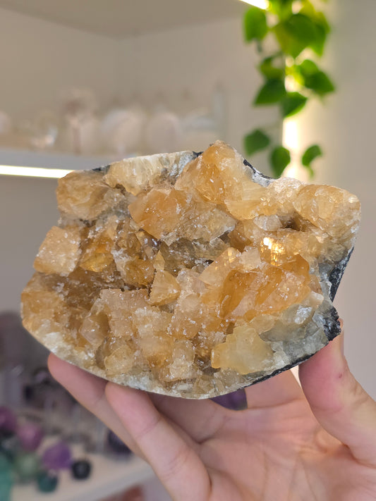 Honey Calcite (K) from Madhya Pradesh India