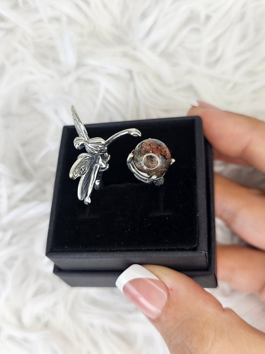 S925 Silver Adjustable Fairy Ring - MAS0925