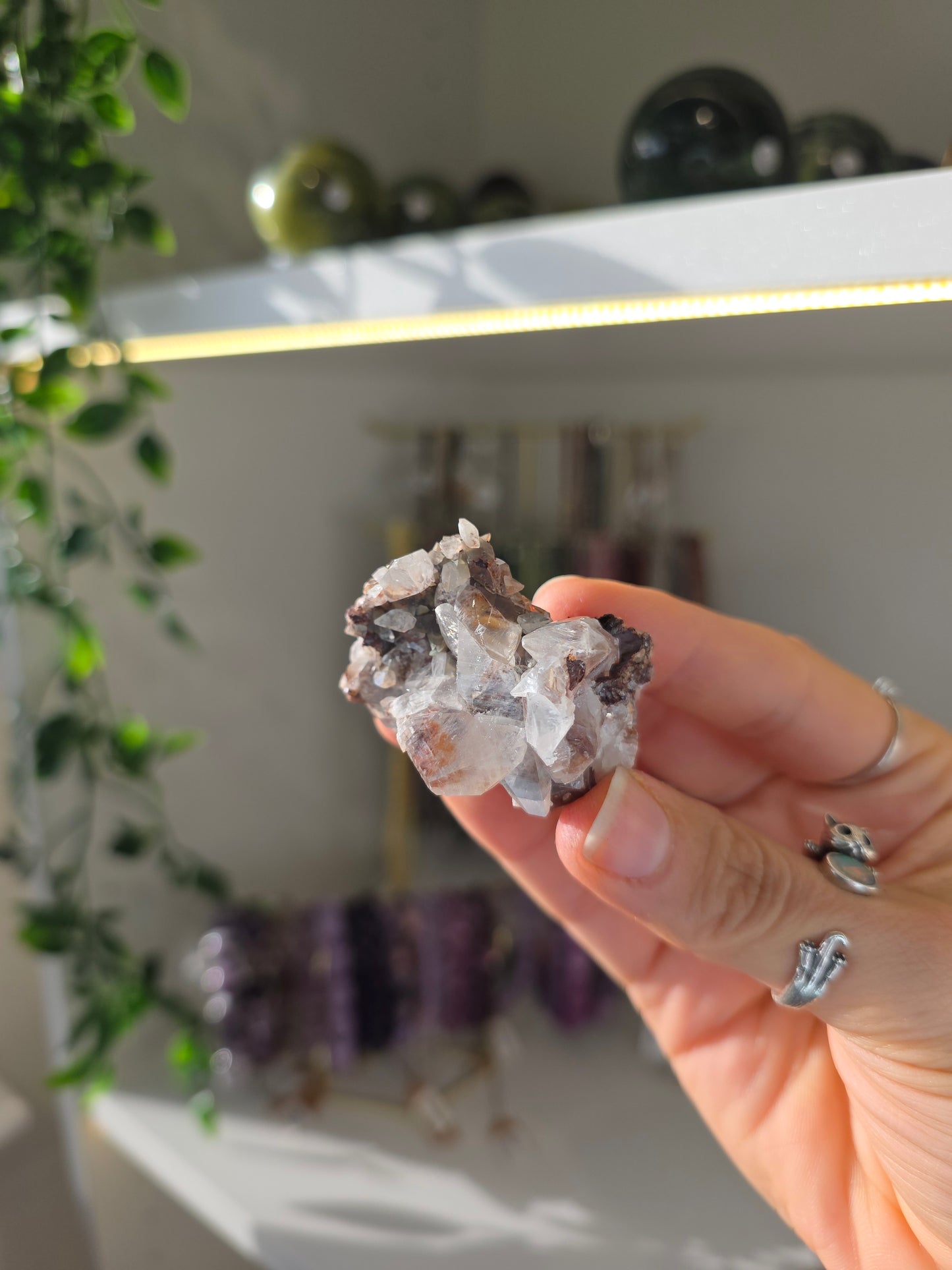 Chocolate Tooth Calcite from Daye, Hubei Province, China D