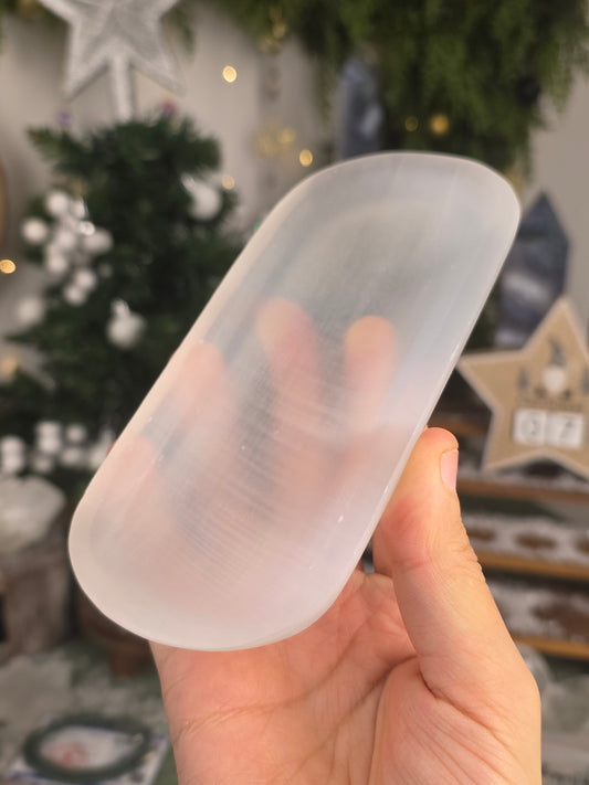 Selenite Tray Plate Bowl - MAS6033