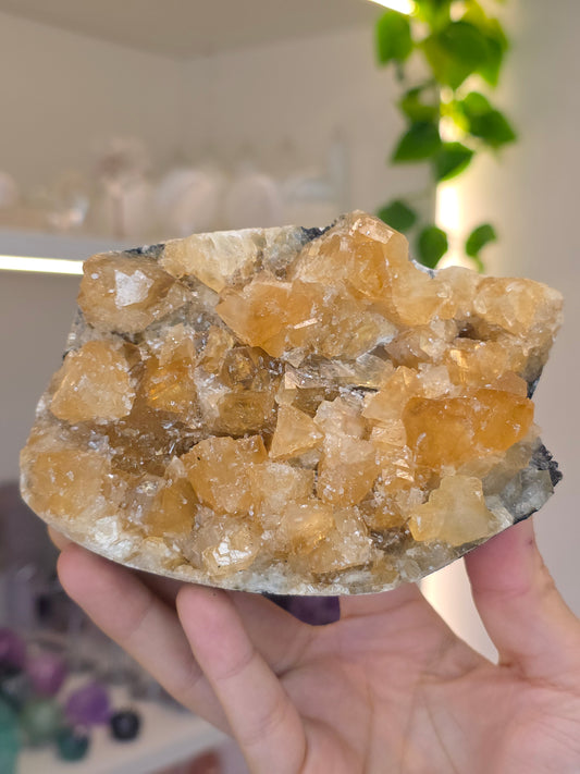 Honey Calcite (K) from Madhya Pradesh India