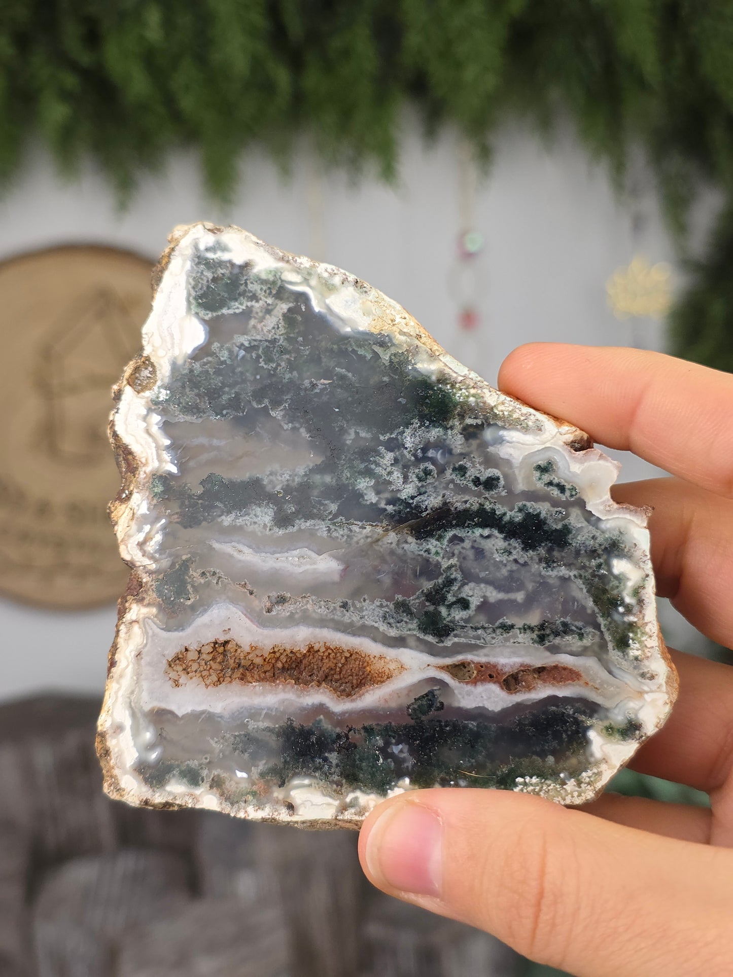 Moss Agate Slabs