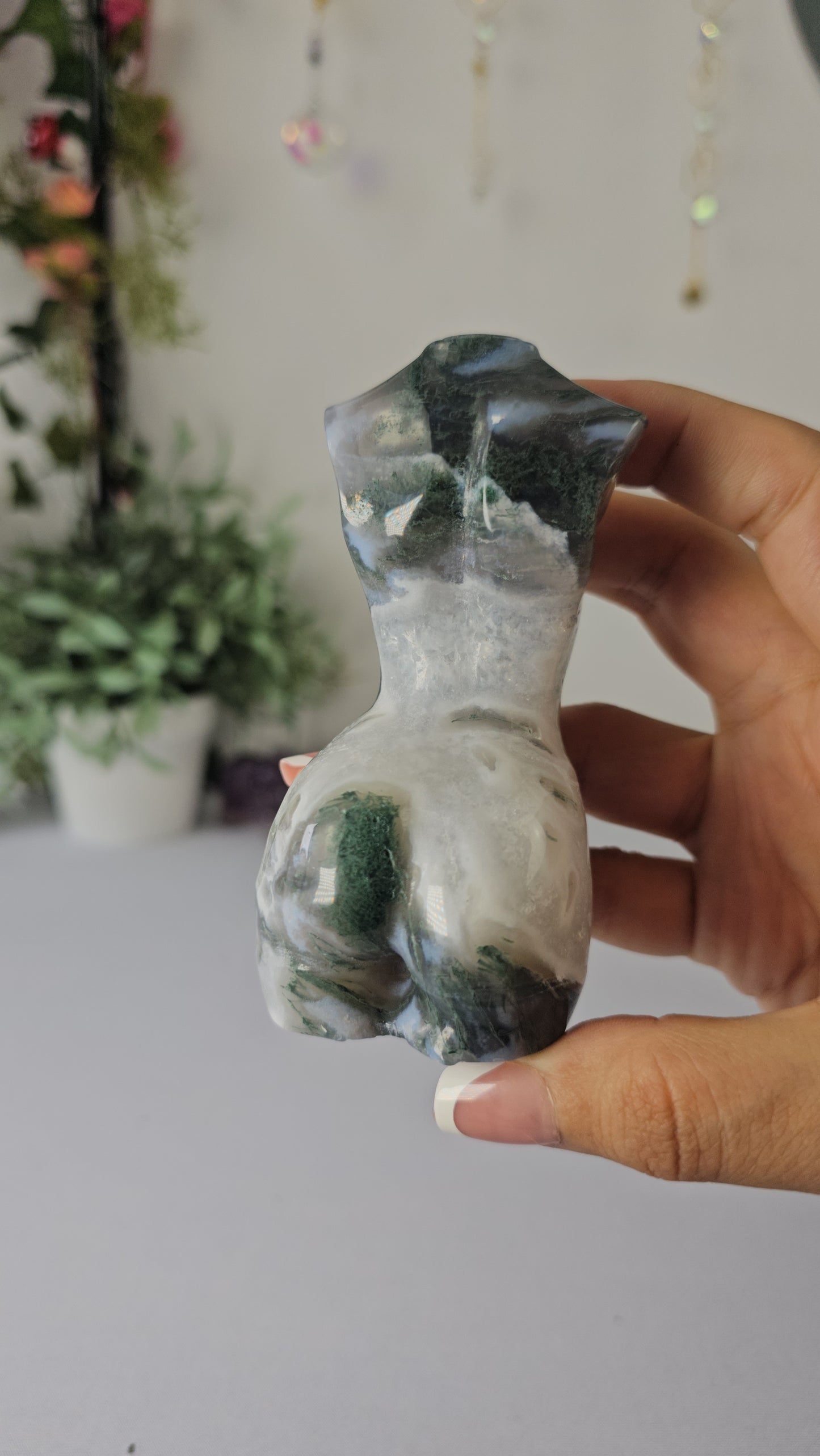 Moss Agate Lady Body H - MAS0630