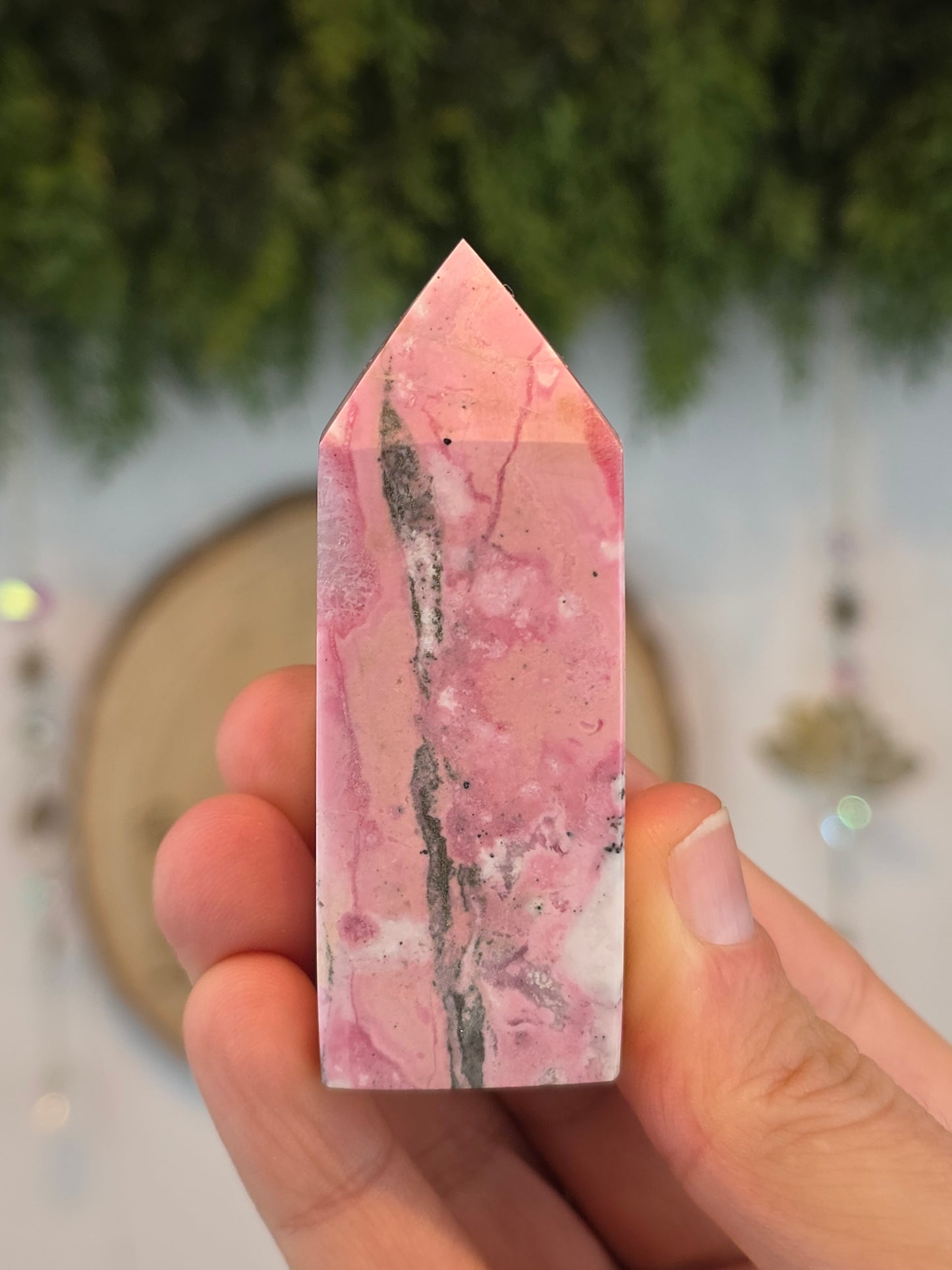 Peruvian Rhodonite Tower D