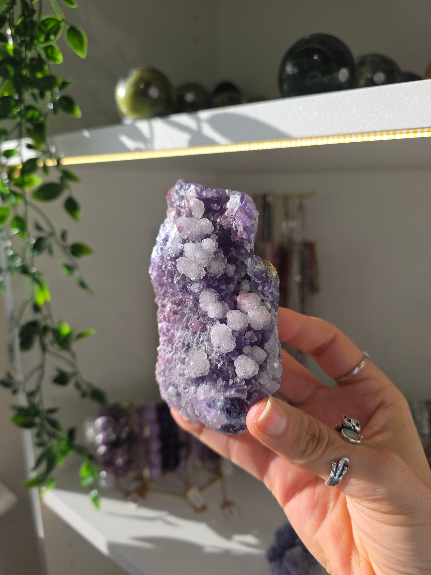 Botryoidal Fluorite from Weishan, Yunnan Province, China A