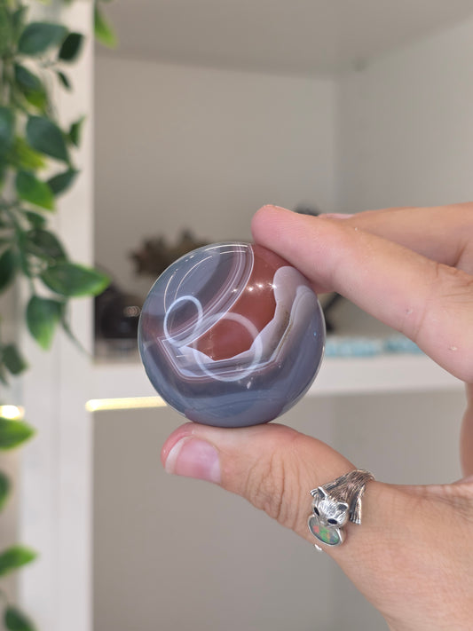 Swazi Agate Sphere from Mozambique - 30