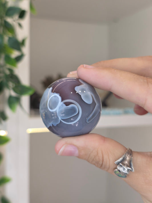 Swazi Agate Sphere from Mozambique - C30