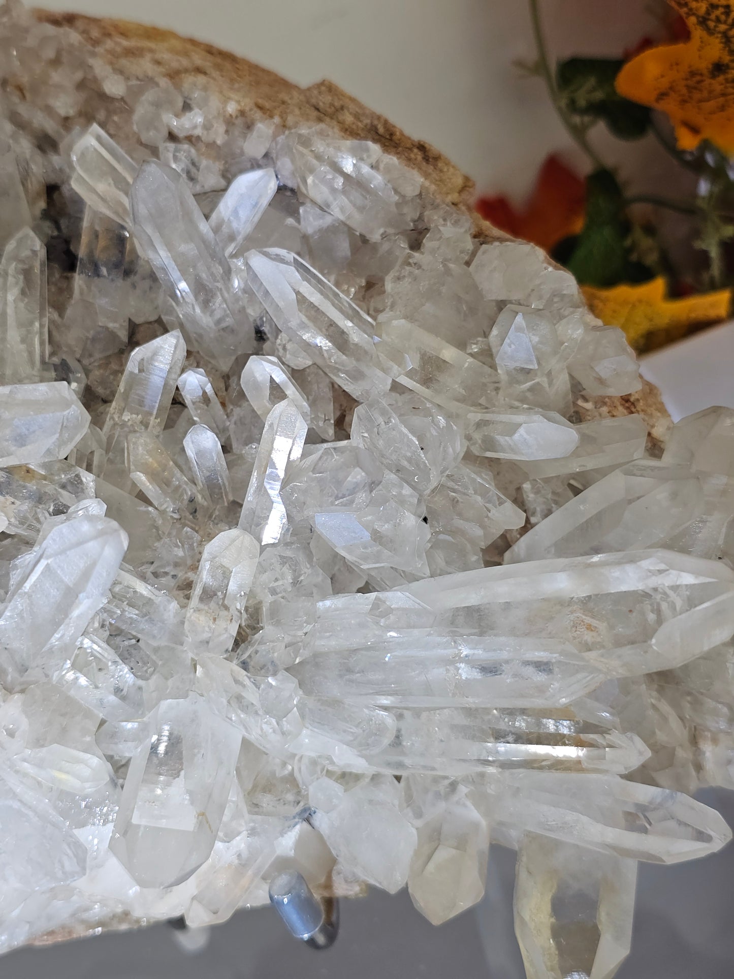 Clear Quartz Cluster from Arkansas, USA - MAS3516