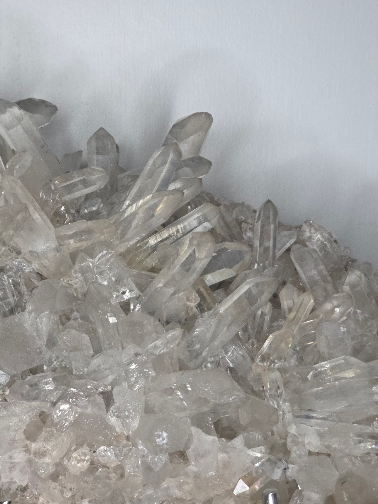 Clear Quartz Cluster from Arkansas, USA - MAS3516