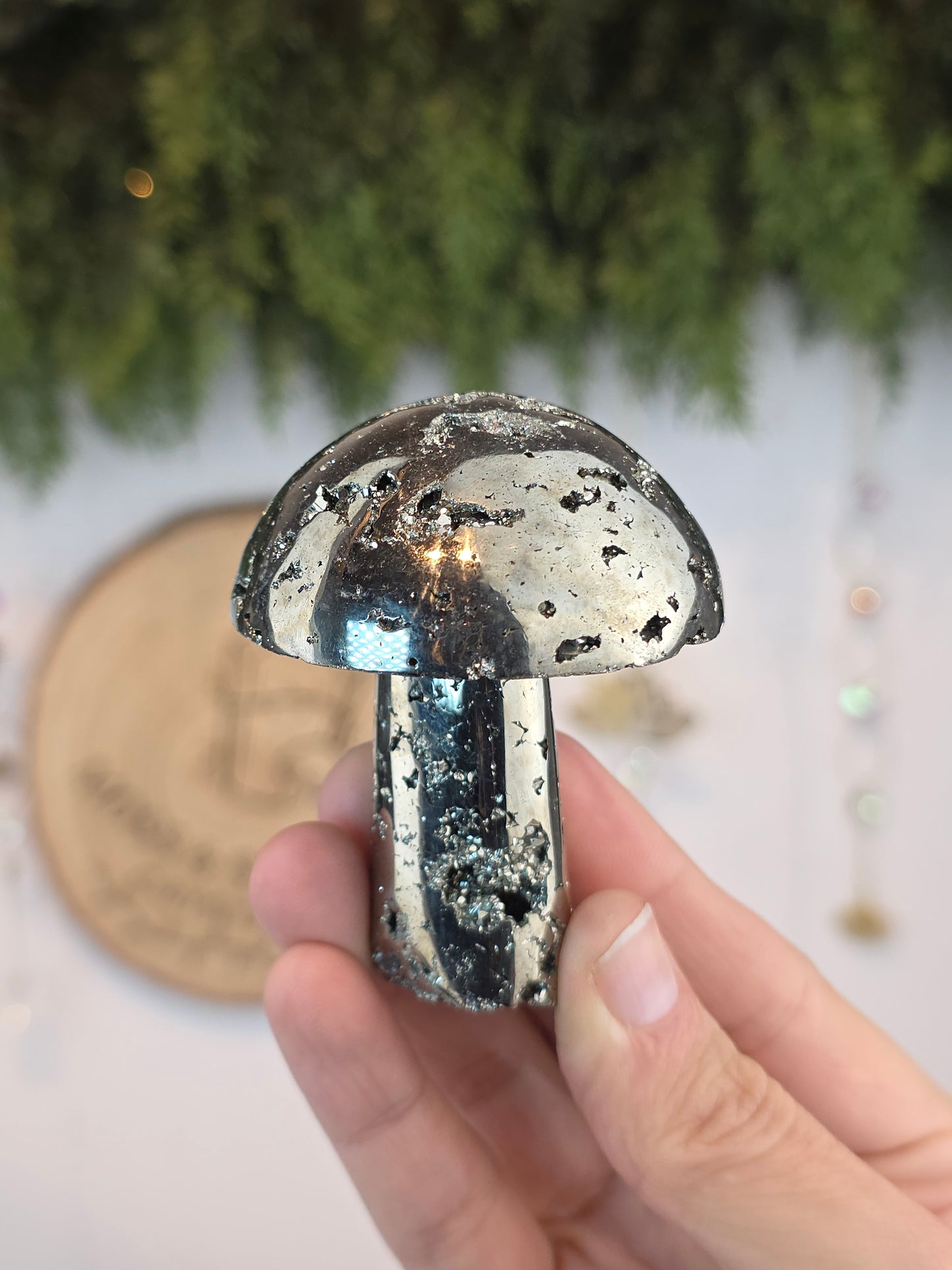 Peruvian Pyrite Mushroom